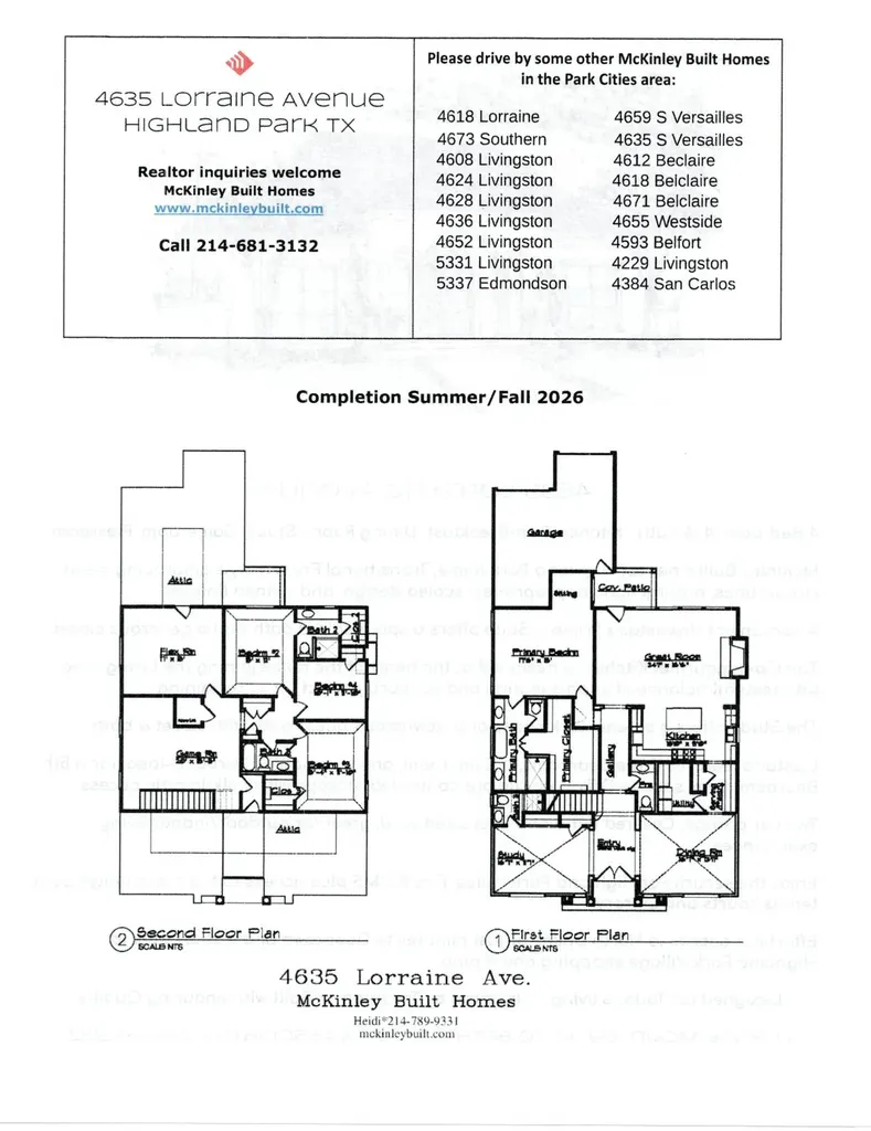 4635 Lorraine Avenue Highland Park TX 75209