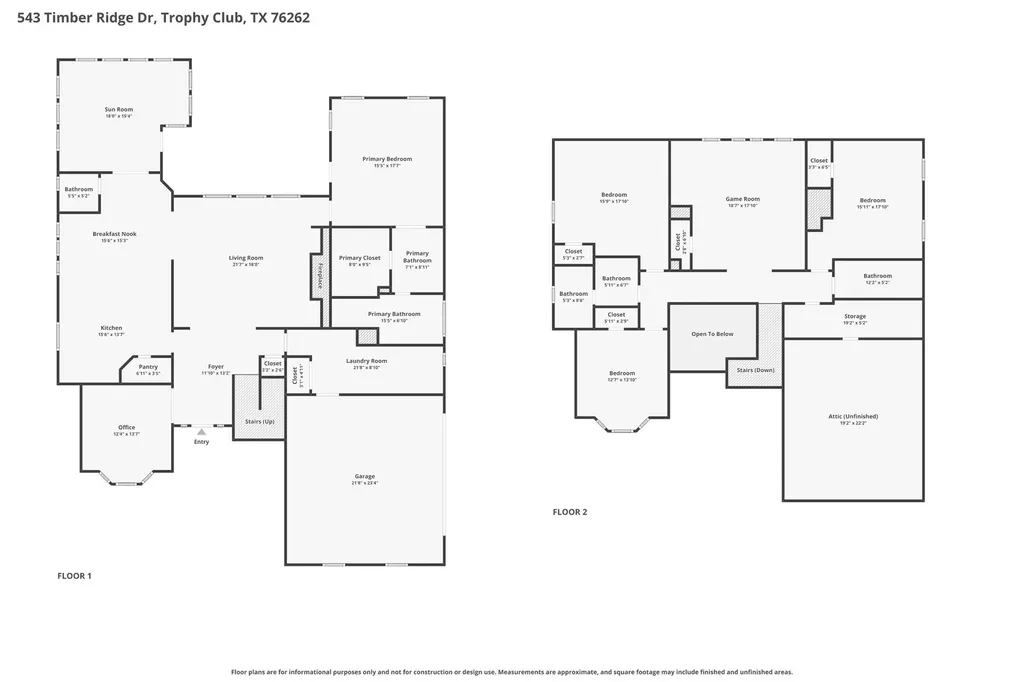 543 Timber Ridge Drive Trophy Club TX 76262
