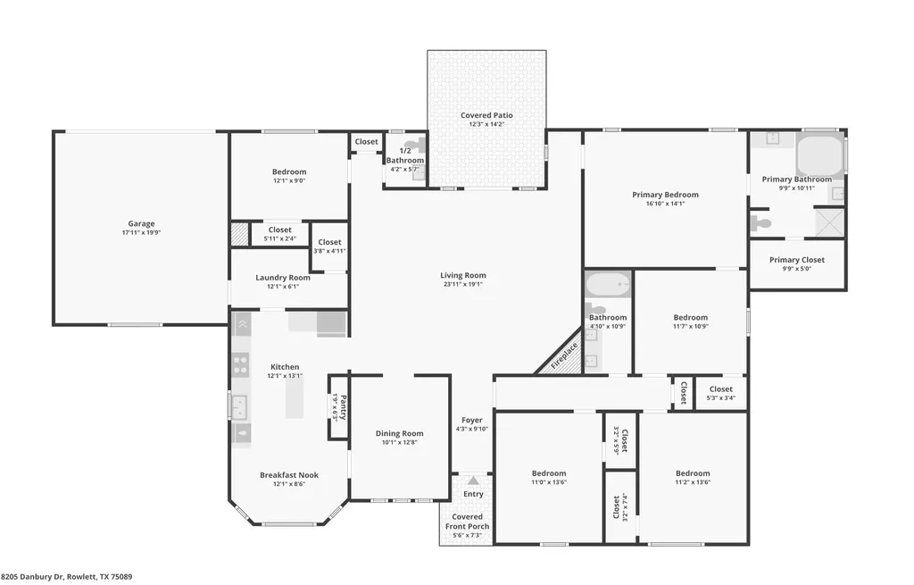 8205 Danbury Court Rowlett TX 75089