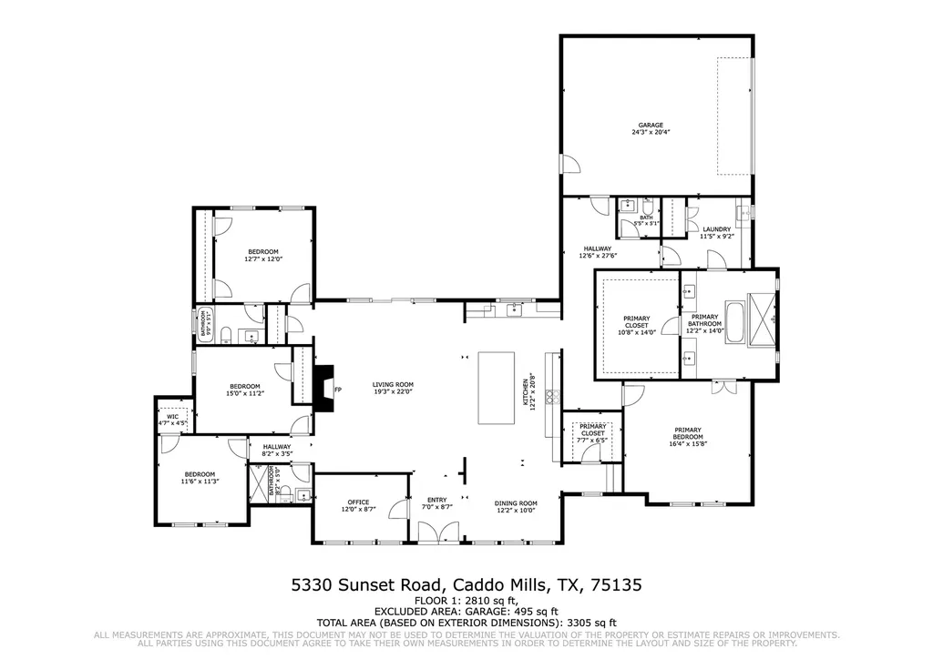 5330 Sunset Road Caddo Mills TX 75135