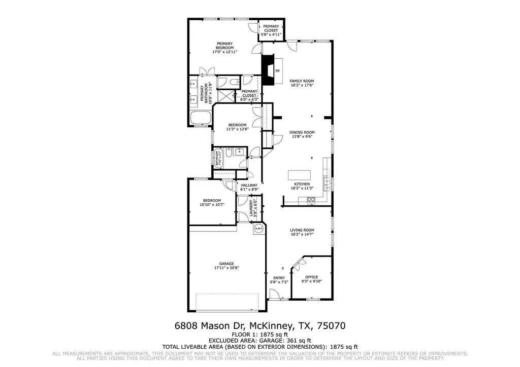 6808 Mason Drive Mckinney TX 75070