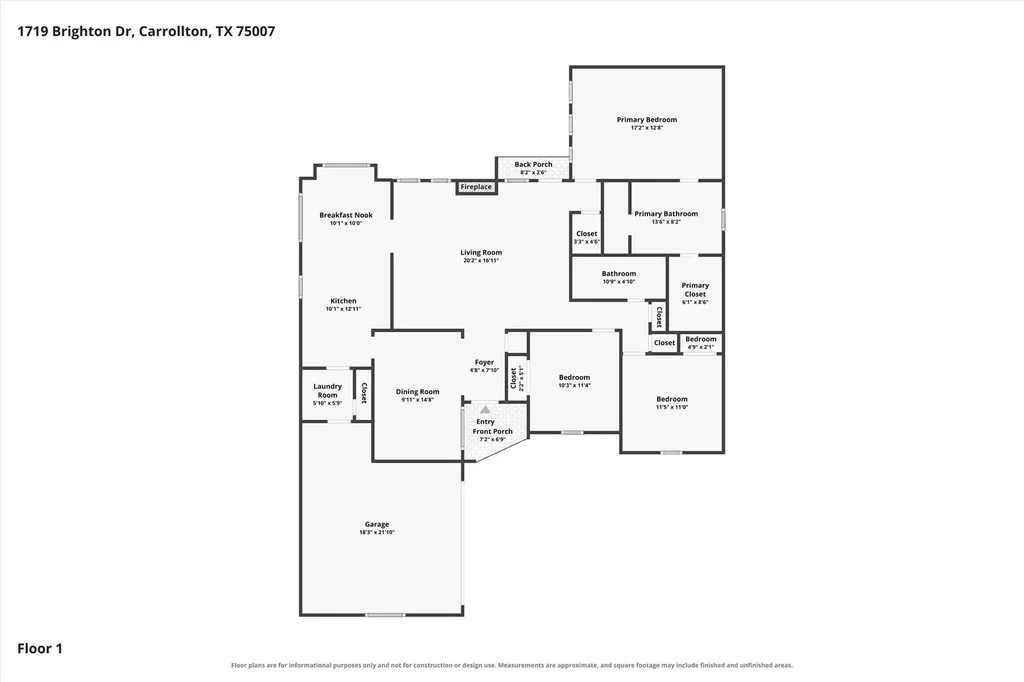 1719 Brighton Drive Carrollton TX 75007