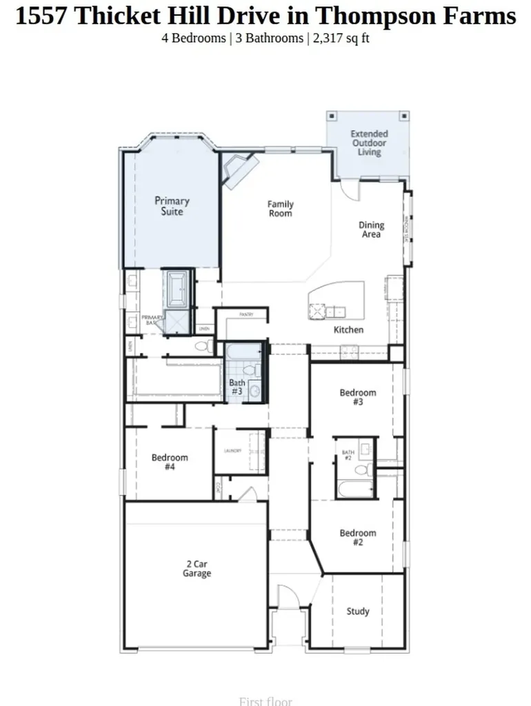 1557 Thicket Hill Drive Van Alstyne TX 75495