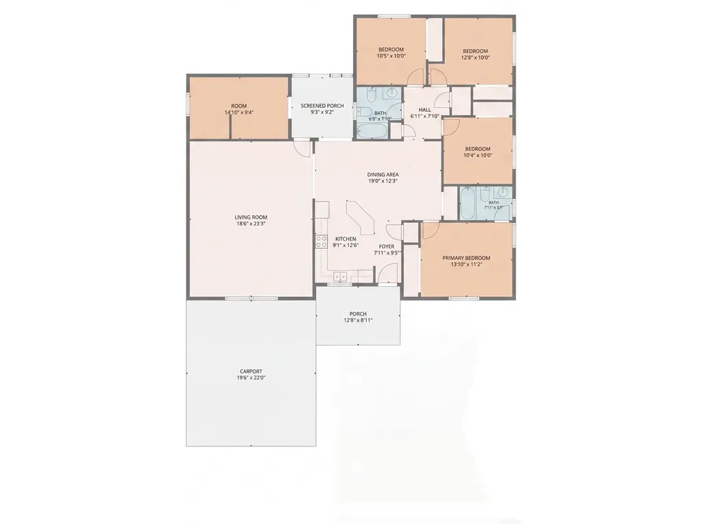 3407 NE 10th Street Mineral Wells TX 76067