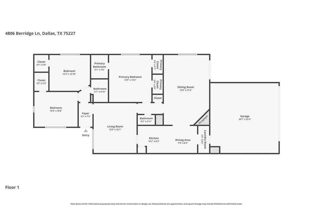 4804 Berridge Lane Dallas TX 75227