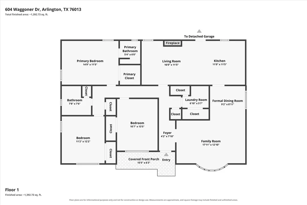 604 Waggoner Drive Arlington TX 76013
