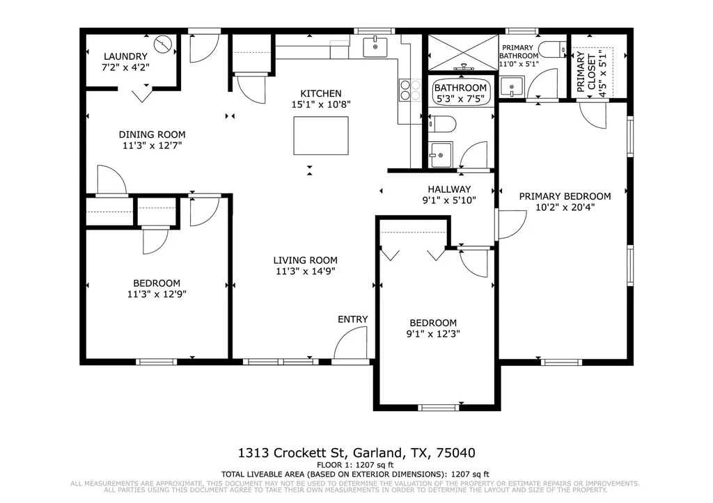 1313 Crockett Street Garland TX 75040