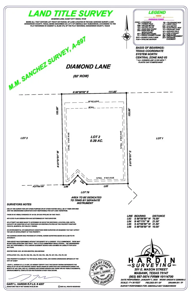 2 Diamond Lane Caney City TX 75148