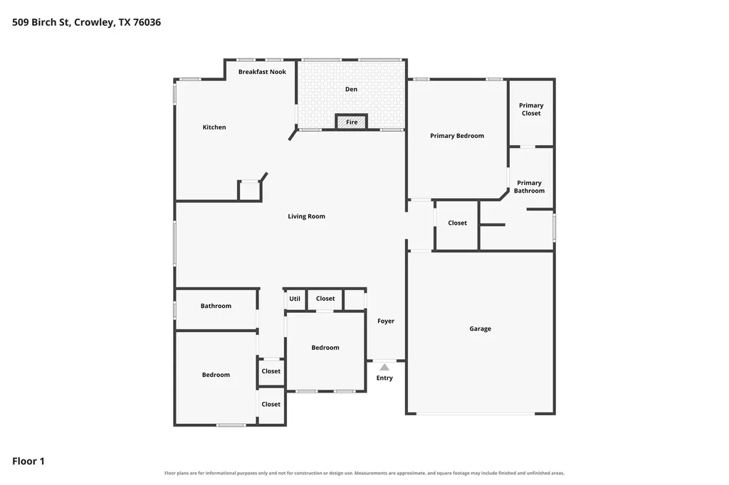 509 Birch Street Crowley TX 76036