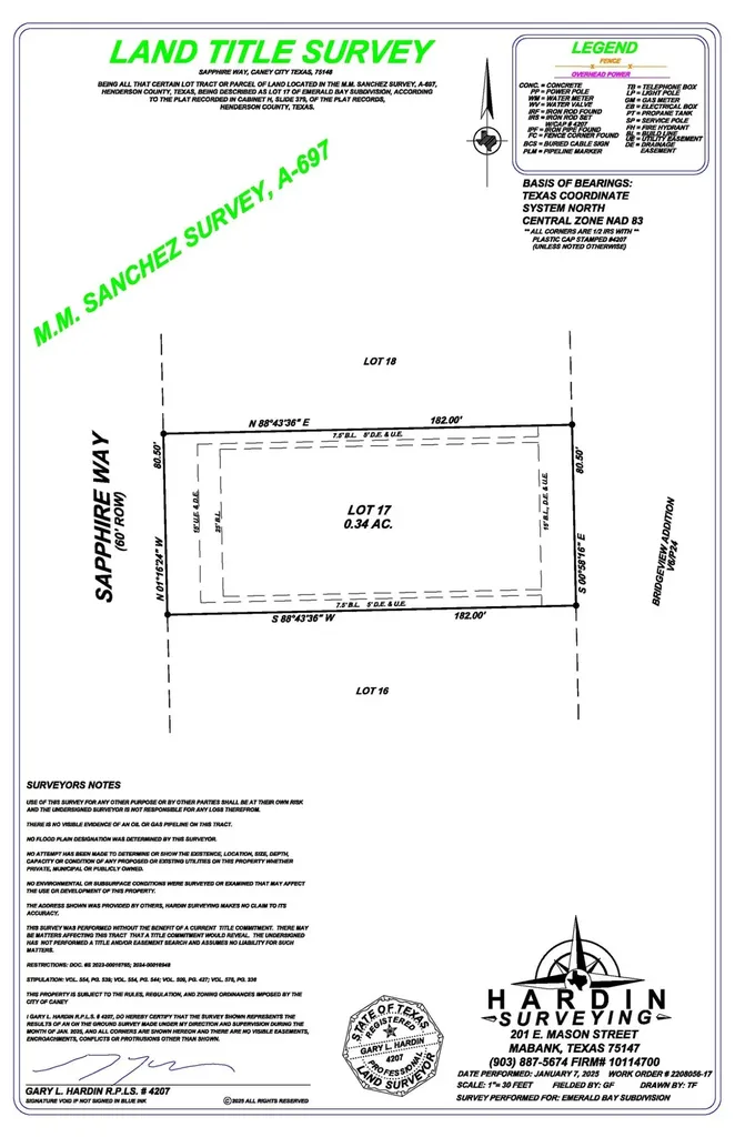 17 Sapphire Way Caney City TX 75148