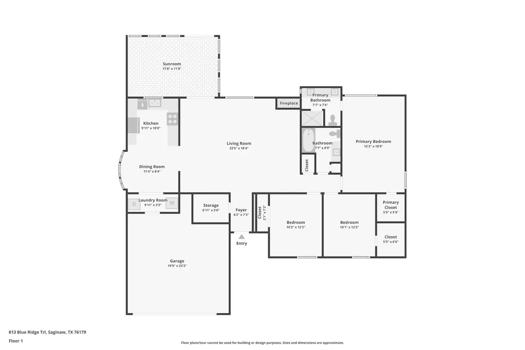 813 Blue Ridge Trail Saginaw TX 76179
