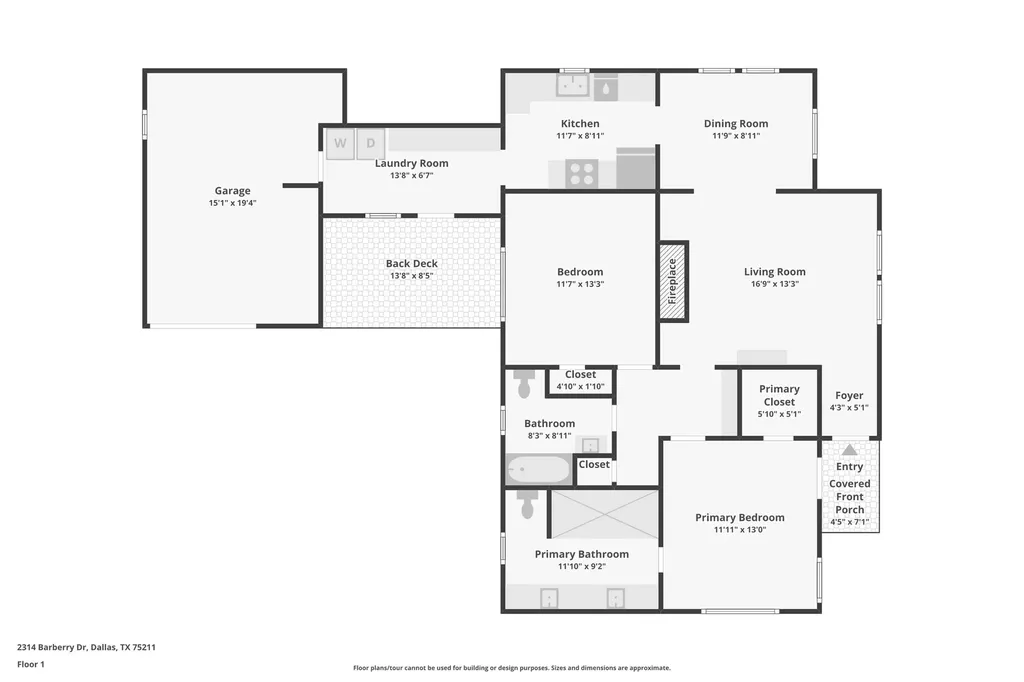 2314 Barberry Drive Dallas TX 75211