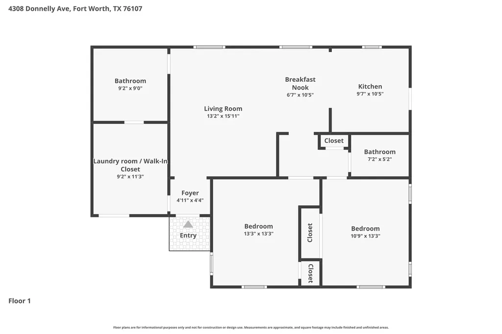4308 Donnelly Avenue Fort Worth TX 76107