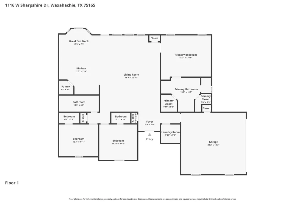 1116 W Sharpshire Drive Waxahachie TX 75165