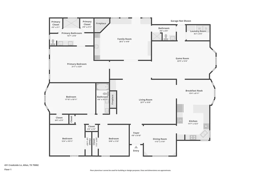 431 Creekside Lane Allen TX 75002