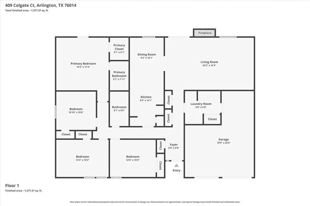 409 Colgate Court Arlington TX 76014