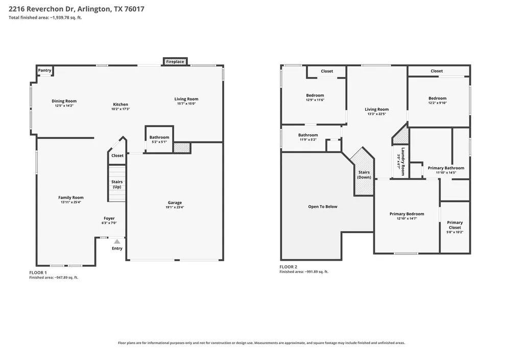 2216 Reverchon Drive Arlington TX 76017