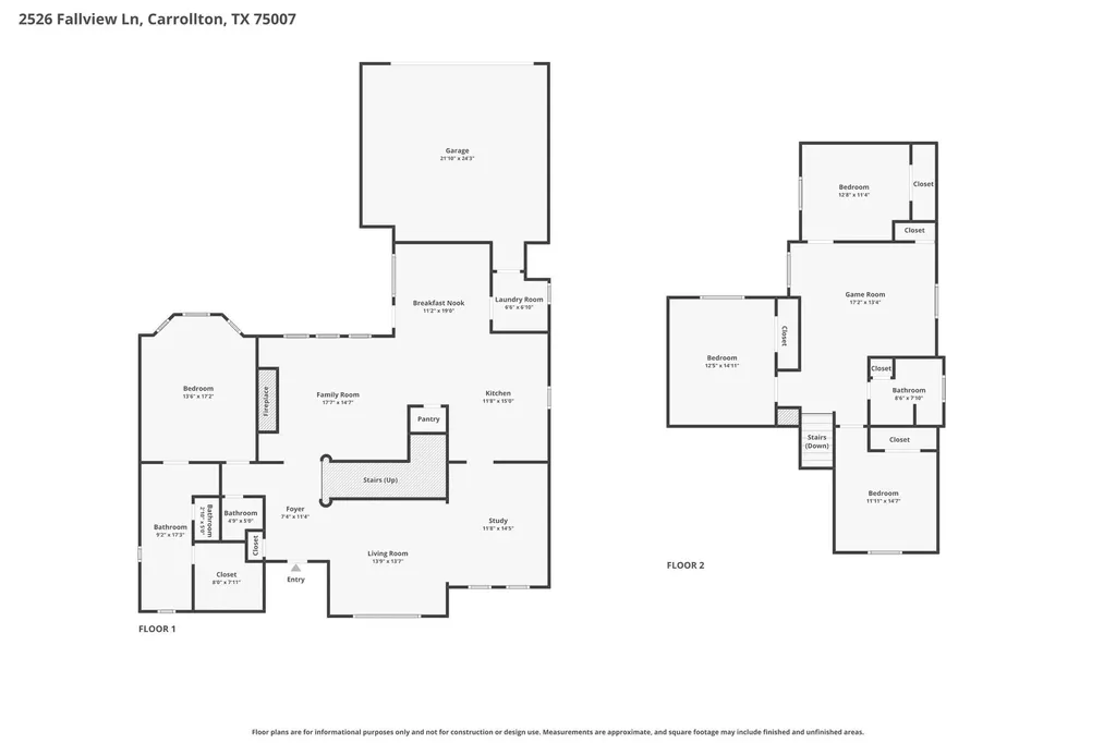 2526 Fallview Lane Carrollton TX 75007