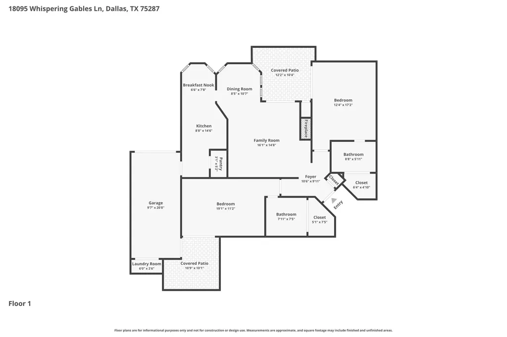 18095 Whispering Gables Lane Dallas TX 75287
