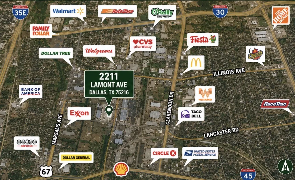2211 Lamont Avenue Dallas TX 75216