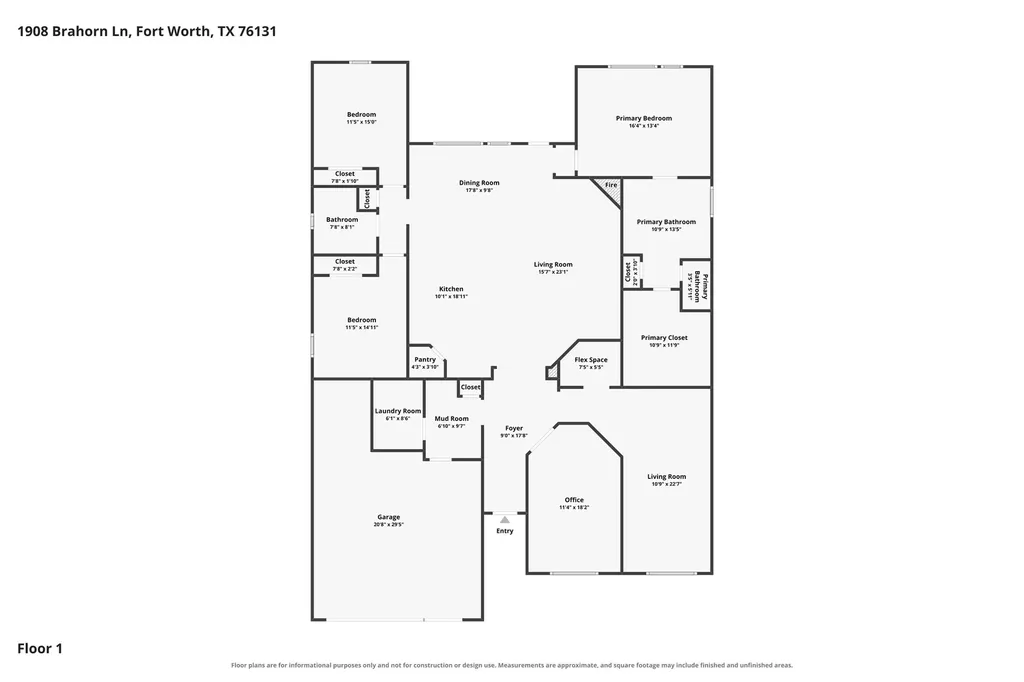 1908 Brahorn Lane Fort Worth TX 76131