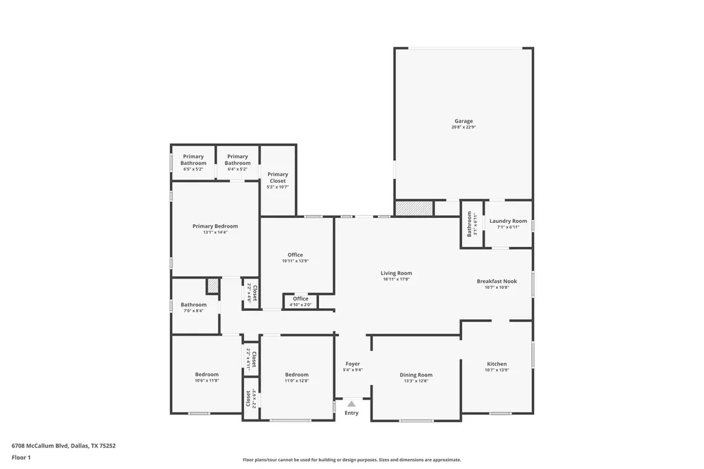 6708 Mccallum Boulevard Dallas TX 75252