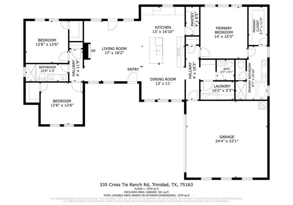 335 Cross Tie Ranch Road Trinidad TX 75163