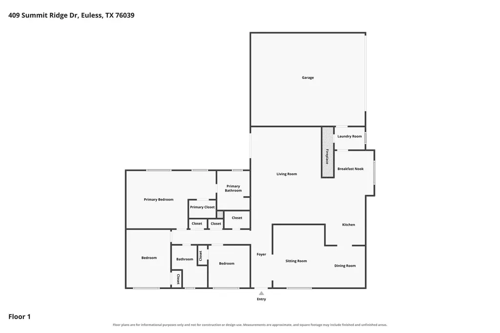 409 Summit Ridge Drive Euless TX 76039