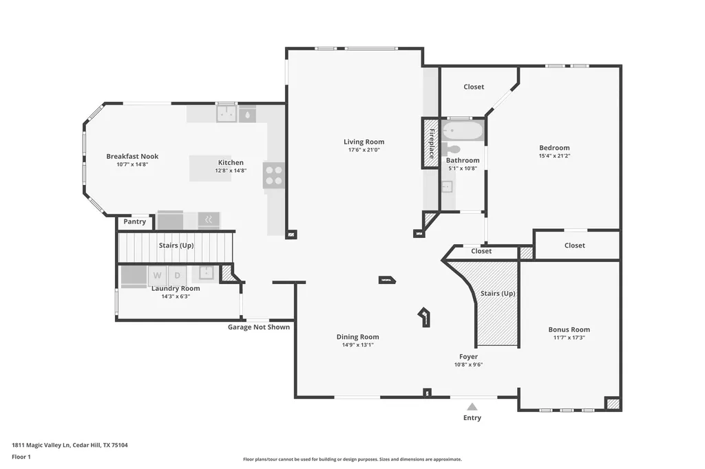 1811 Magic Valley Lane Cedar Hill TX 75104