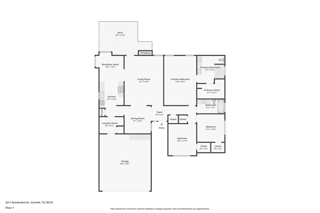 3211 Brookview Drive Corinth TX 76210