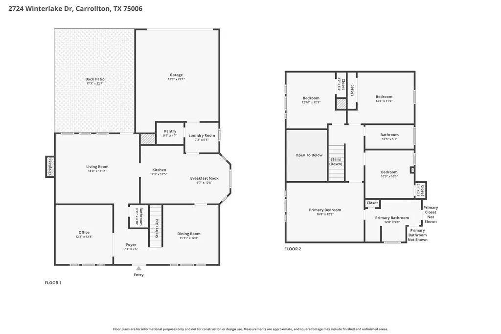 2724 Winterlake Drive Carrollton TX 75006