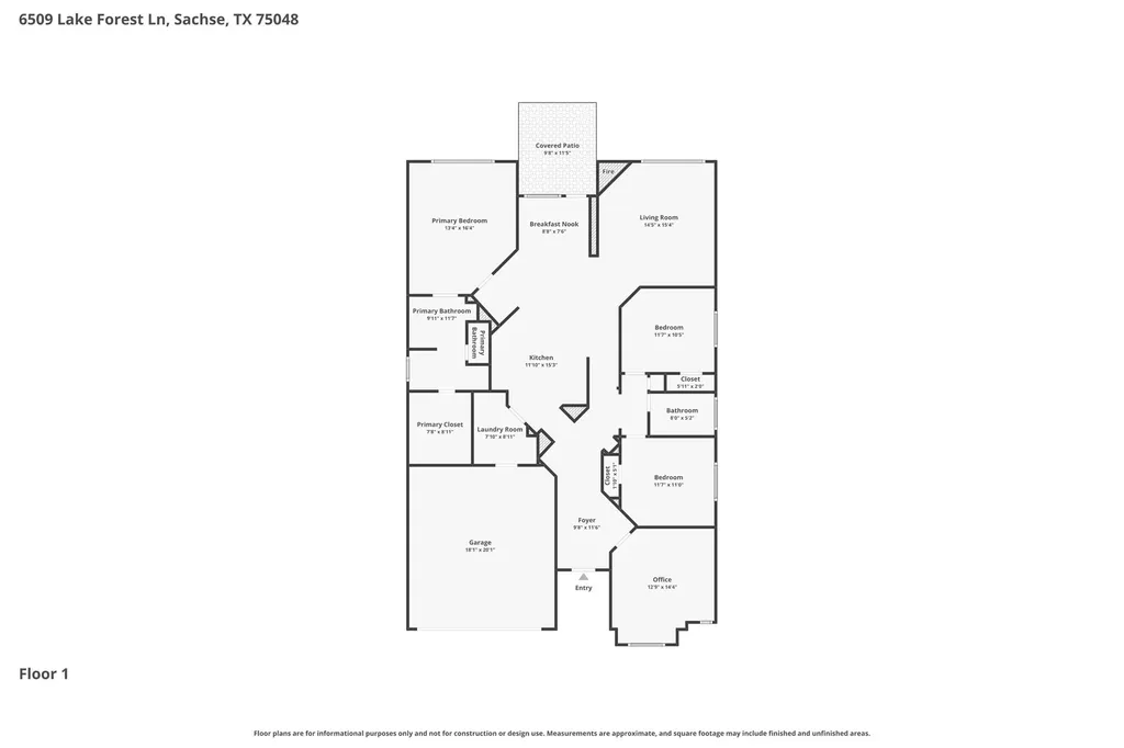 6509 Lake Forest Lane Sachse TX 75048