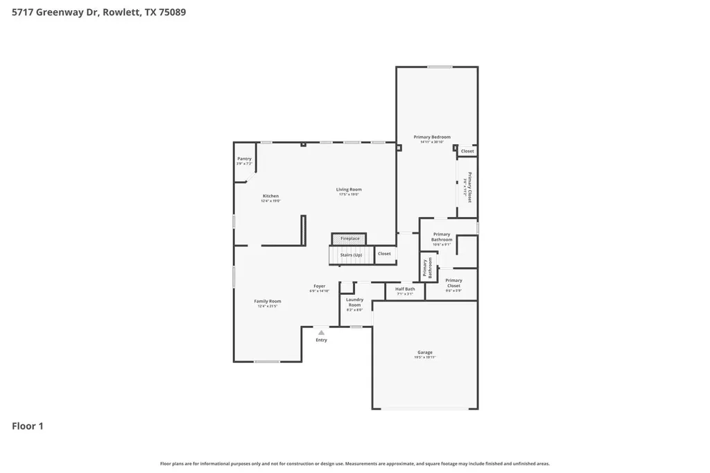 5717 Greenway Drive Rowlett TX 75089