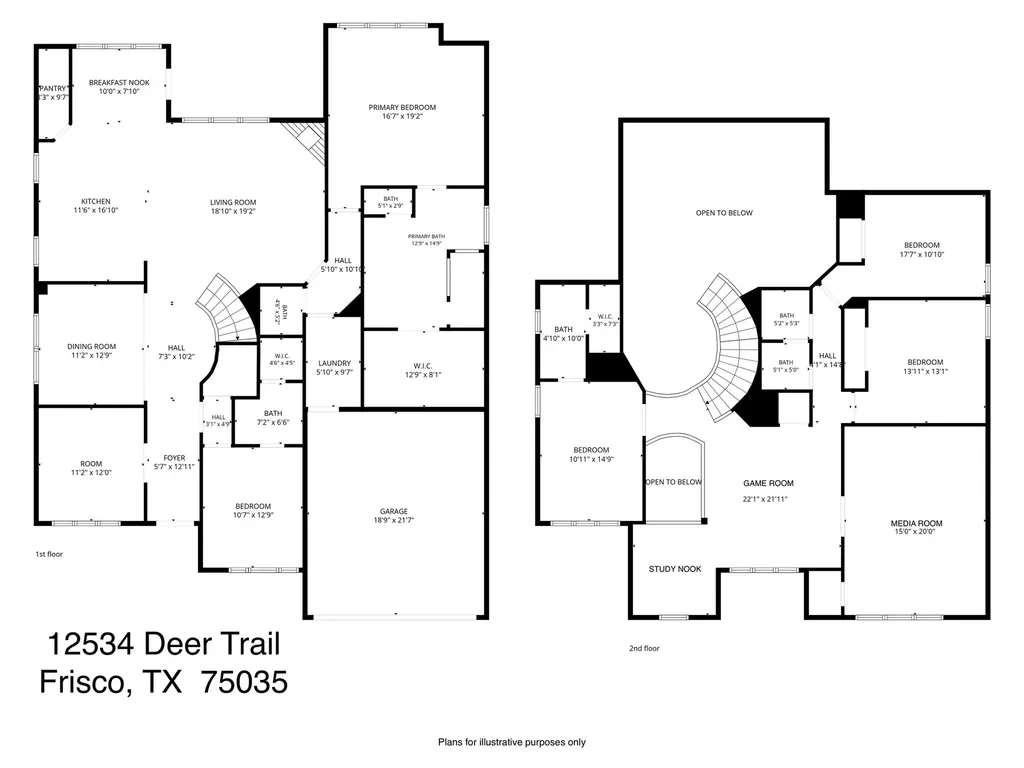 12534 Deer Trail Frisco TX 75035