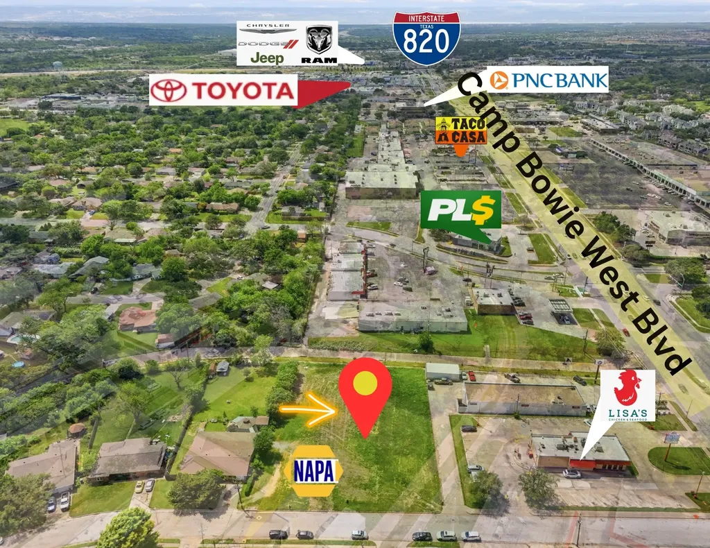 Fort Worth TX, 8507 W Camp Bowie W Boulevard