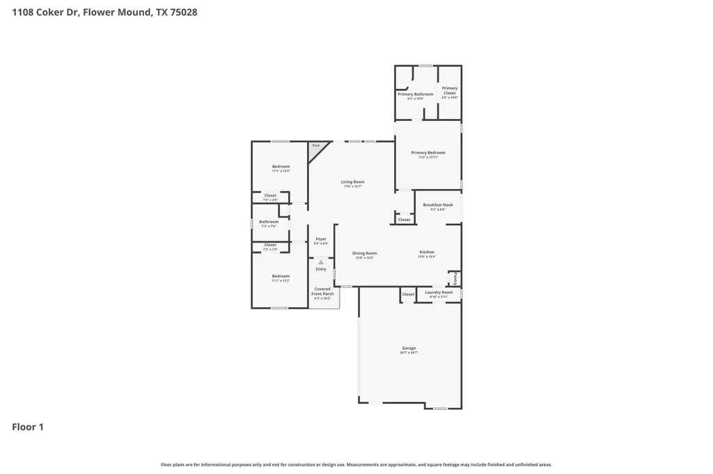 1108 Coker Drive Flower Mound TX 75028