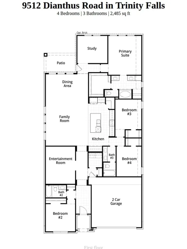 9512 Dianthus Road Mckinney TX 75071