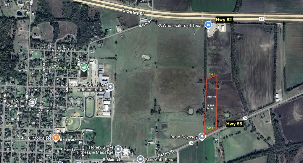 TRACT-10 E Highway 56 Honey Grove TX 75446