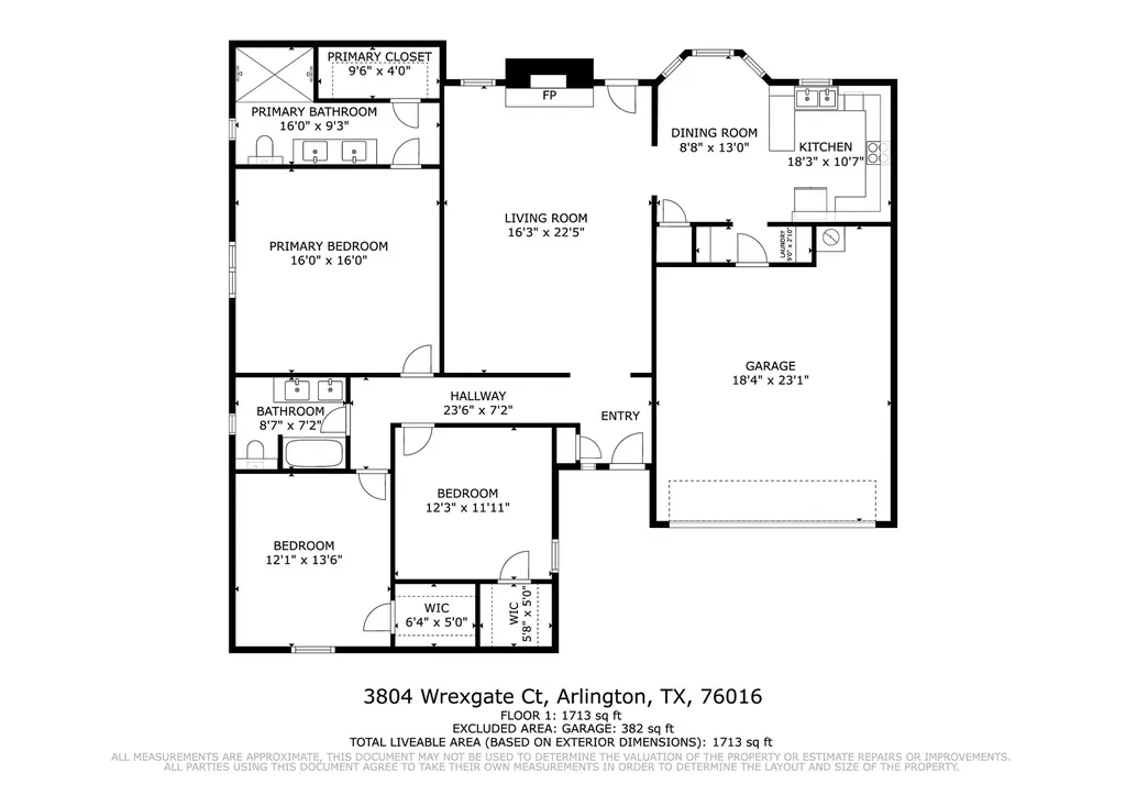 3804 Wrexgate Court Arlington TX 76016