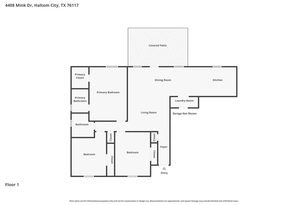 4408 Mink Drive Haltom City TX 76117