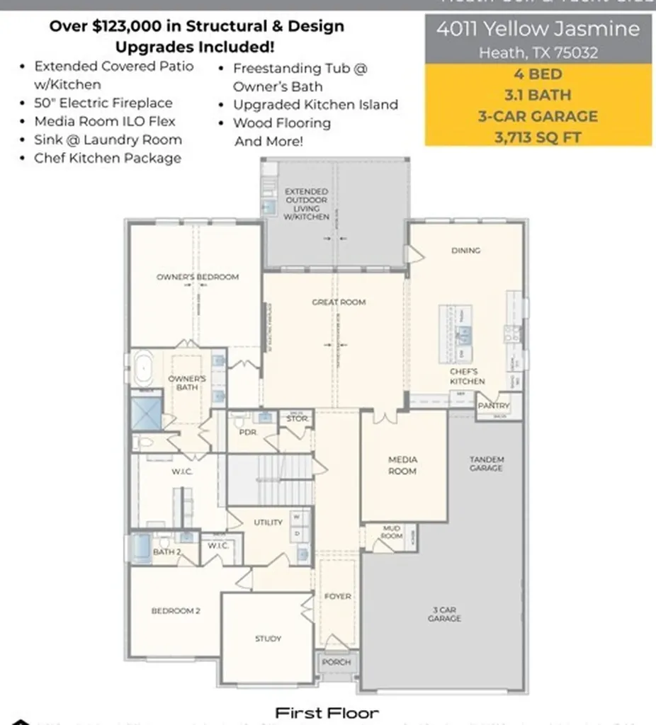 4011 Yellow Jasmine Lane Heath TX 75126
