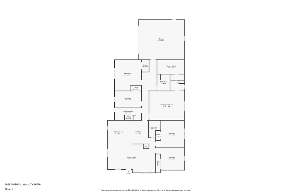 1029 N 45th Street Waco TX 76710