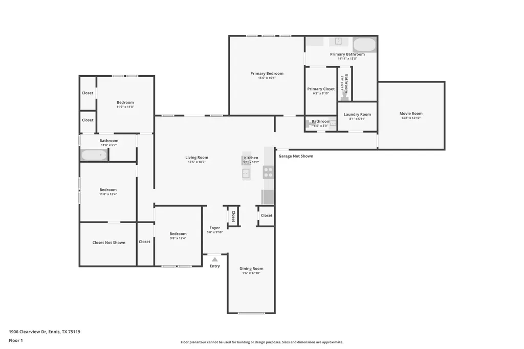 1906 Clearview Drive Ennis TX 75119