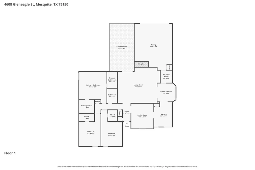 4608 Gleneagle Street Mesquite TX 75150