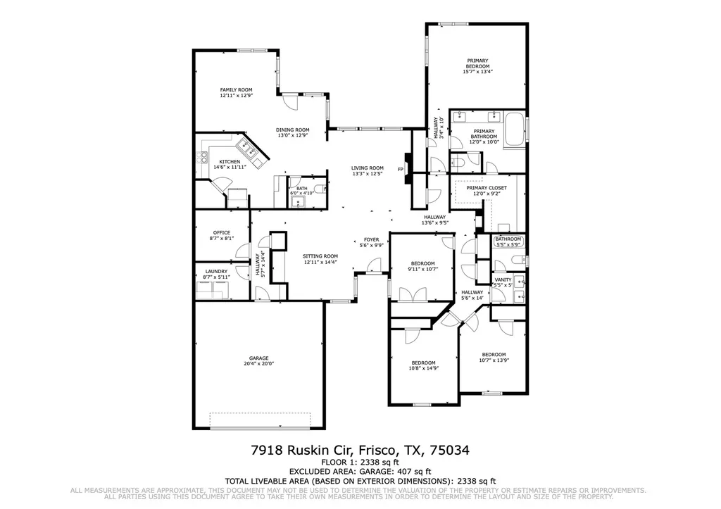7918 Ruskin Circle Frisco TX 75034