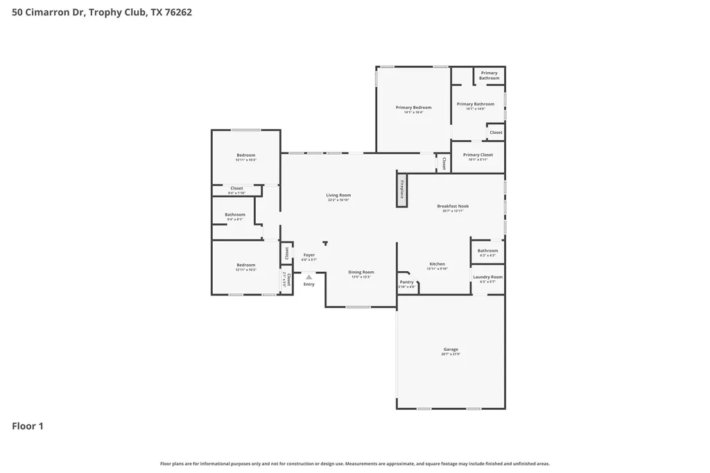 50 Cimarron Drive Trophy Club TX 76262