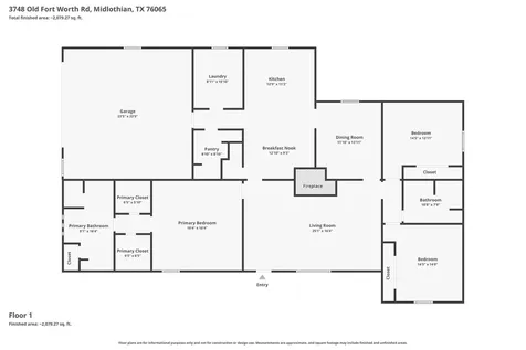 3748 Old Fort Worth Road Midlothian TX 76065