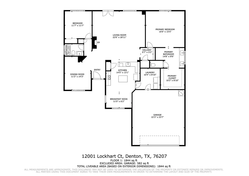12001 Lockhart Court Denton TX 76207