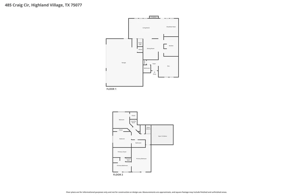 485 Craig Circle Highland Village TX 75077