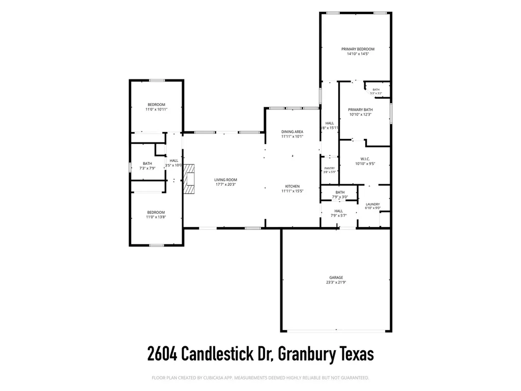 2604 Candlestick Drive Granbury TX 76049